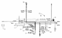 Electrical Single Cylinder Briggs  Stratton Diagram and Parts List for 13A4662F129 2002 Yard Machines Lawn Tractor